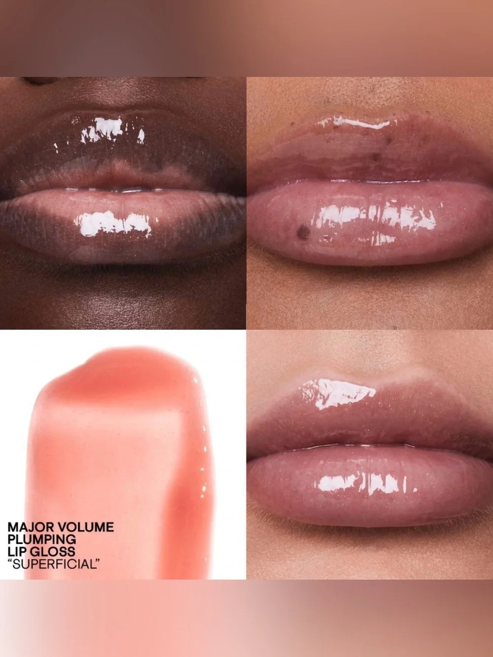Patrick Ta Lip Gloss Duo in Rose Gold and Dusty Pink